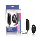 Silicone Remote Ridged G Vibrator Black