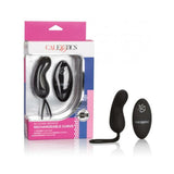 Silicone Remote USB Rechargeable Curve Black Bullet