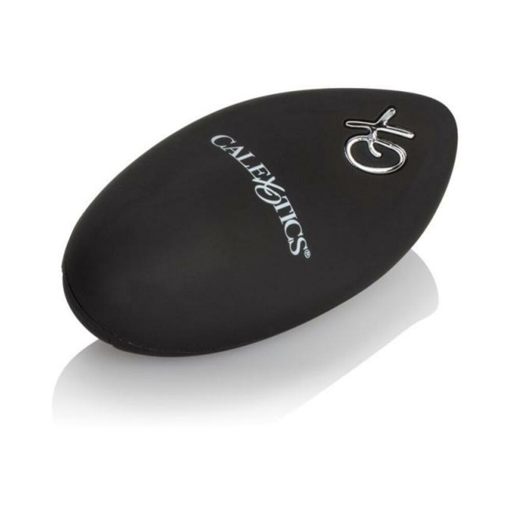 Silicone Remote USB Rechargeable Curve Black Bullet