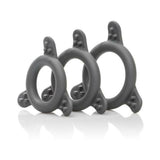 Pro Series Silicone Ring Set 3 Sizes Smoke