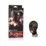 Scandal Lace Hood Black O/S