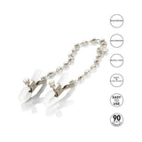 Nipple Play Crystal Chain Nipple Clamps