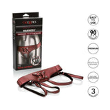 Her Royal Harness The Regal Empress Red