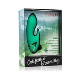 California Dreaming Sierra Sensation Green Rabbit Vibrator