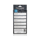 Packer Gear 4 inches Silicone Penis Packing Black