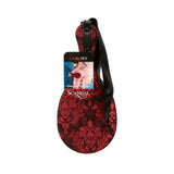 Scandal Round Double Paddle Black