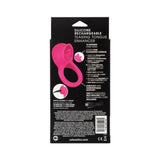 Teasing Tongue Enhancer Pink Vibrating Cock Ring