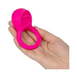 Teasing Tongue Enhancer Pink Vibrating Cock Ring