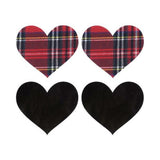 Peekaboos Schoolgirl Hearts Pasties O/S