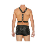 Shots Uomo Men's Harness W/metal Bit - Black