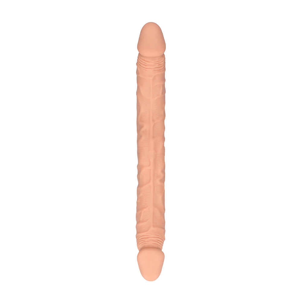 Shots RealRock 14' Double Dong - Flesh