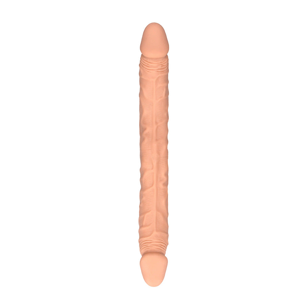 Shots RealRock 18' Double Dong - Flesh