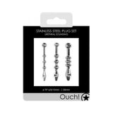 Urethral Sounding Metal Plug Set