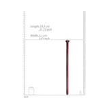 Ouch Halo Thigh Cuffs Burgundy