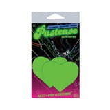 Heart Glow In The Dark Pasties O/S