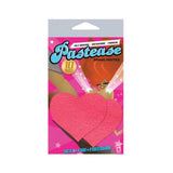 Heart Neon Pink Pasties O/S