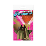 Pastease Camo Star Pasties O/S