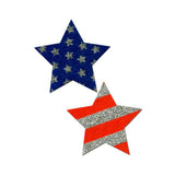 Rockstar Stars & Stripes Red, White, Blue Pasties O/S
