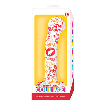 Collage I Remember Paris G Spot Silicone Dildo