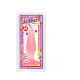 Crystal jellies medium pink butt plug