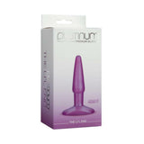 Platinum Premium Silicone The Lil End Small Butt Plug Purple
