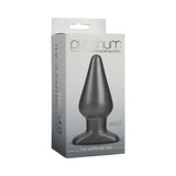 Platinum Premium Silicone The Super Big End Large Plug Charcoal