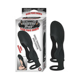Sleek Silicone Penis Sheath - Black