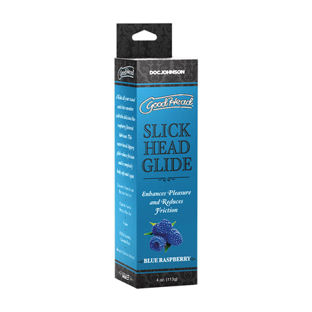 Goodhead - Slick Head Glide - Blue Raspberry - 4 Oz.