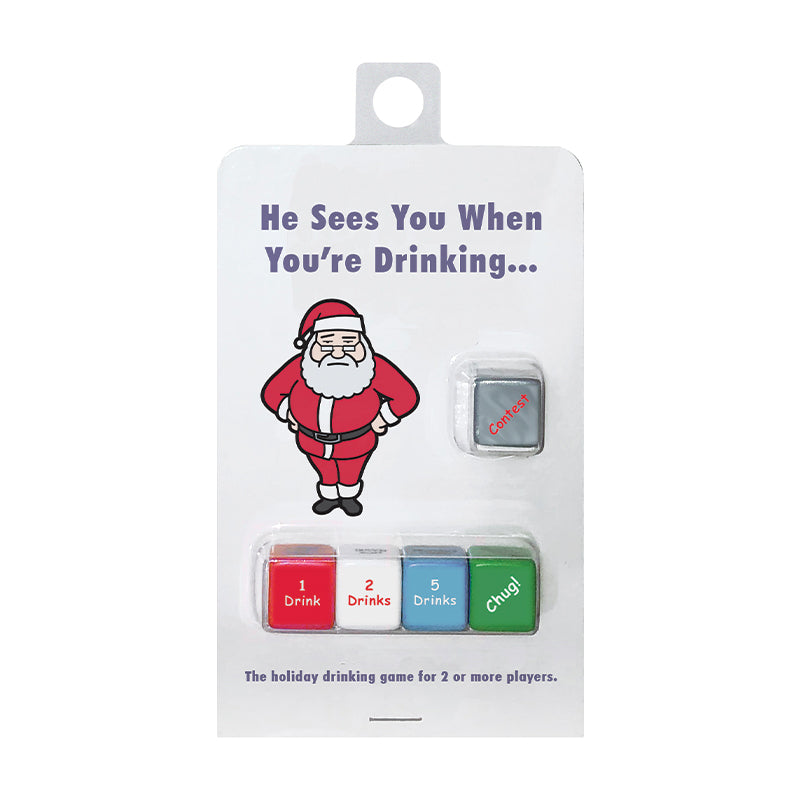 He Sees You When Youre Drinking