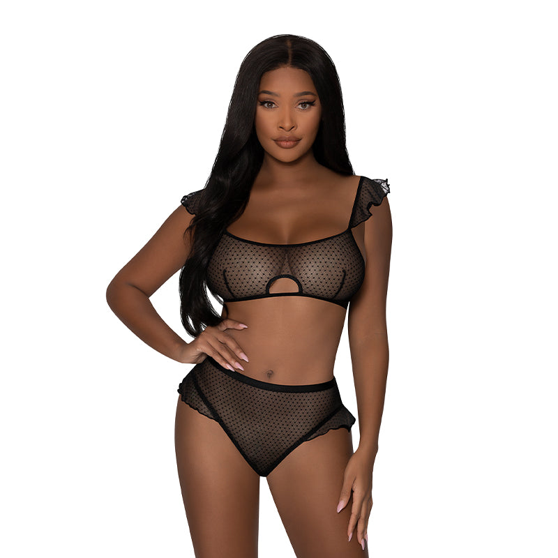 MS Girl Next Door Bralette & Pnty L/XL