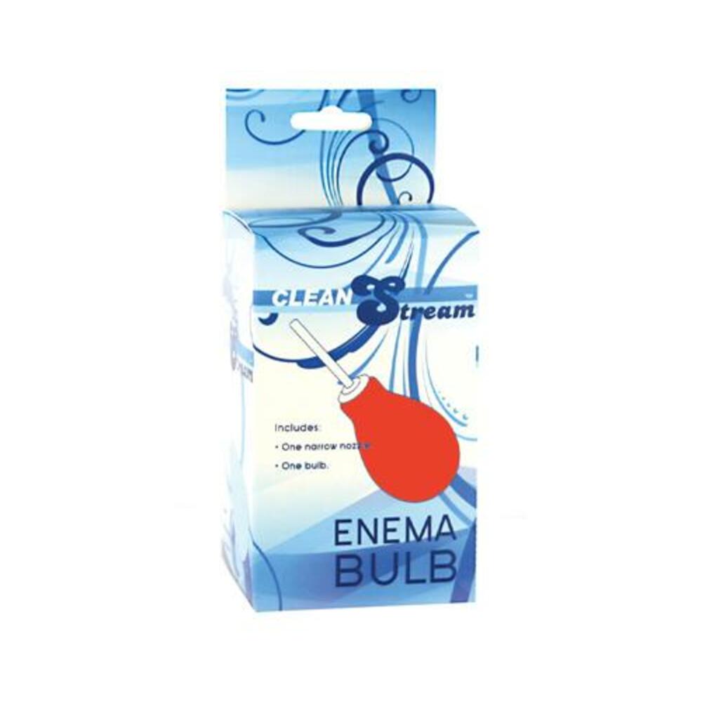 Cleanstream Enema Bulb Red