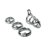 Detained Stainless Steel Chastity Cage