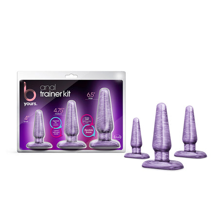 B Yours - Anal Trainer Kit - Purple Swirl