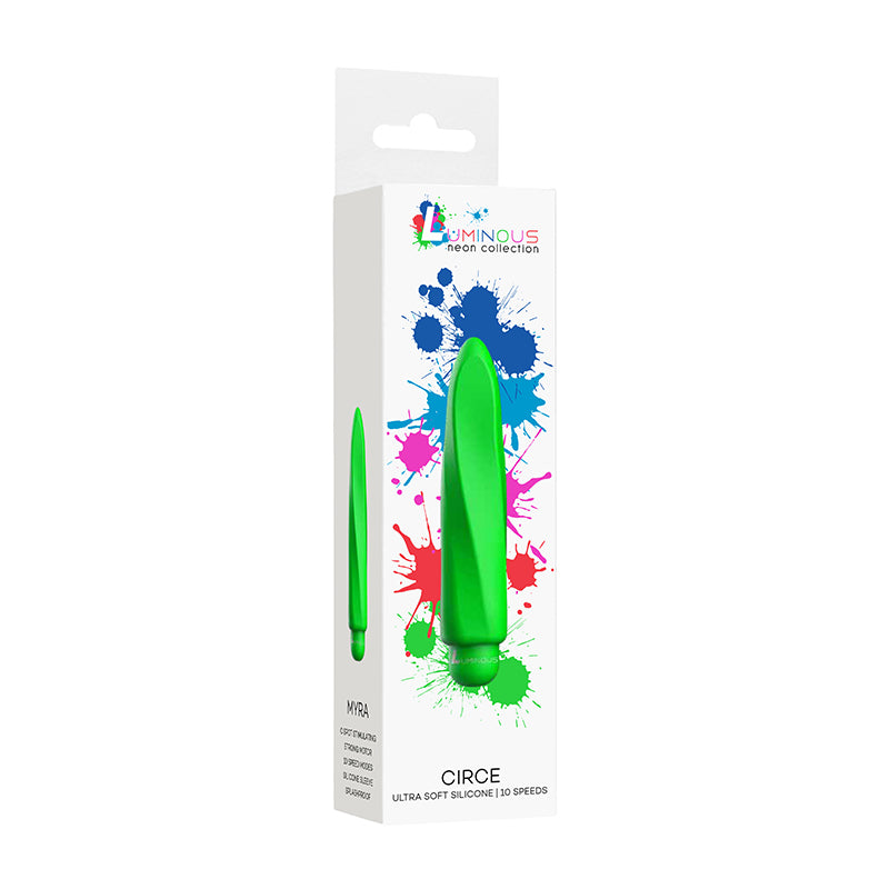 Luminous Myra ABS Bullet 10 Speed Green