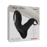 Bliss Shaft Rider Vibrating Cock Ring Sleeve - Black