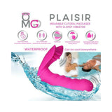 OMG Plaisir Wearable Clitoral Massager, G-Spot Vibrator Pink