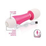 Fuzu Mini Rechargeable Travel Size Wand Pink