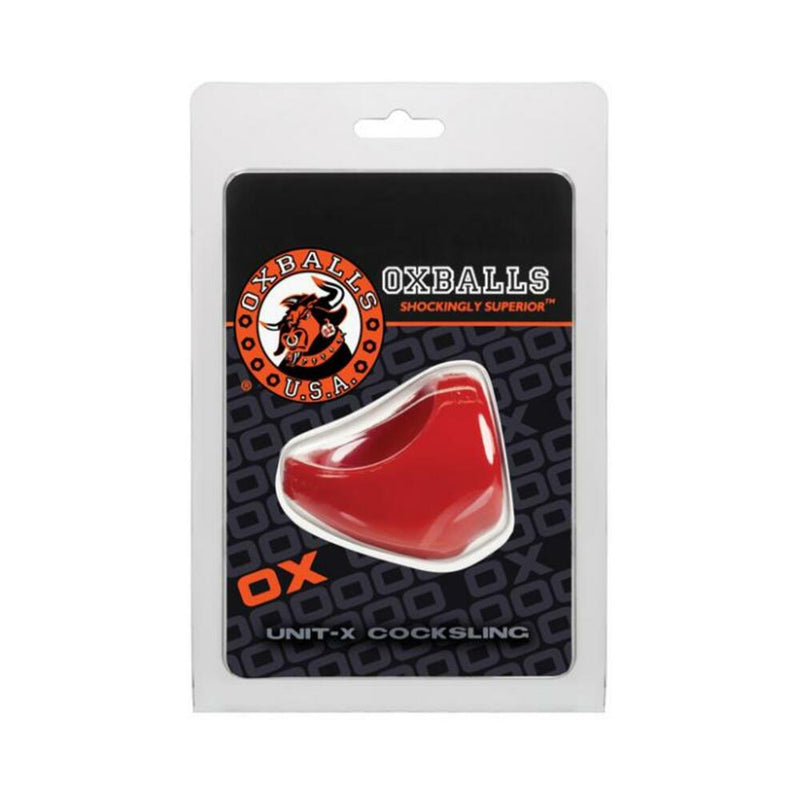 Oxballs Unit-X Cocksling Red