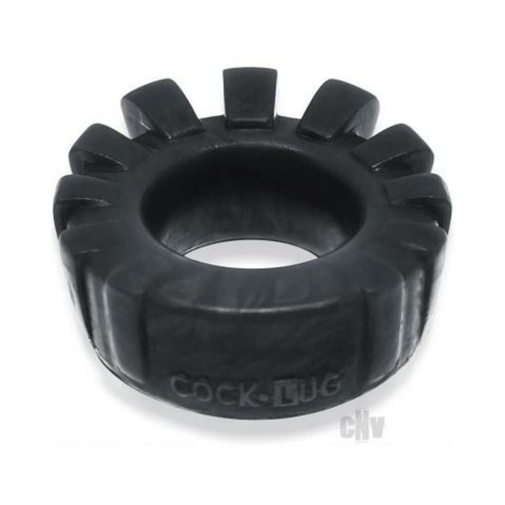 Cock-Lug Lugged Cockring - Black