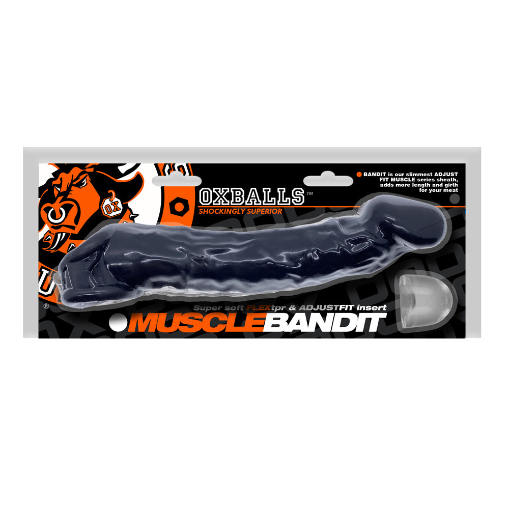 Oxballs Muscle Bandit Cocksheath - Black