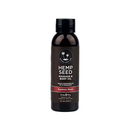 Earthly Body Massage & Body Oil - 2 oz Kashmir Musk
