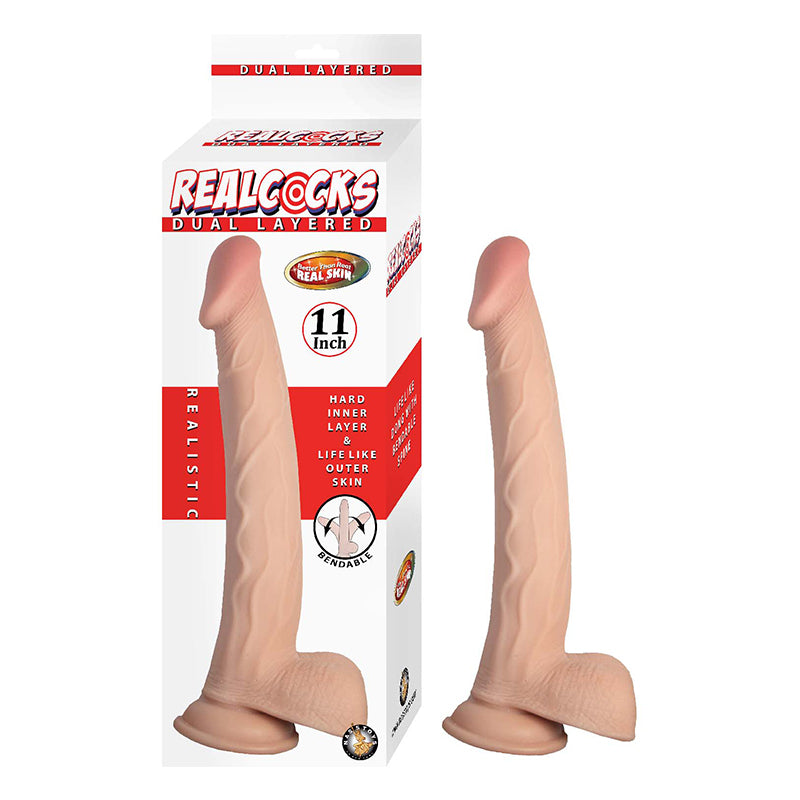 Realcocks Dual Layered 11in White