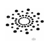 Bijoux Indiscrets Mimi Circles - Black