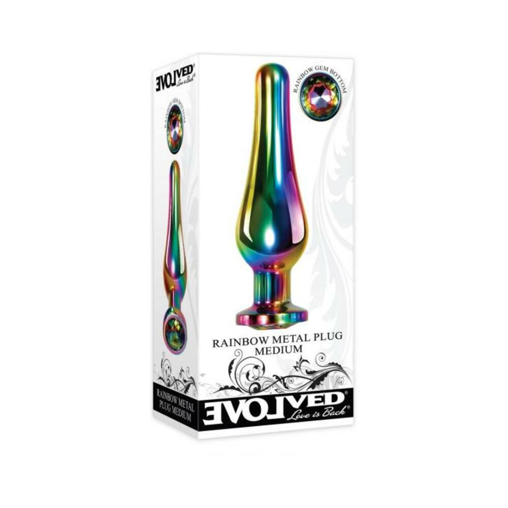 Evolved Rainbow Metal Plug - Medium