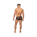 Hoser Stretch Mesh Micro Mini Shorts Black XL