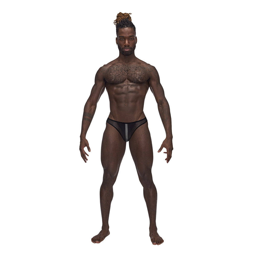 Landing Strip Bikini Brief - Medium - Black