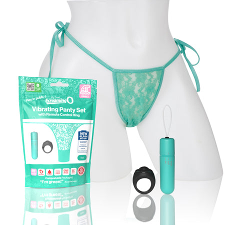 Screaming O My Secret 4T Panty Vibe w/Remote - Kiwi