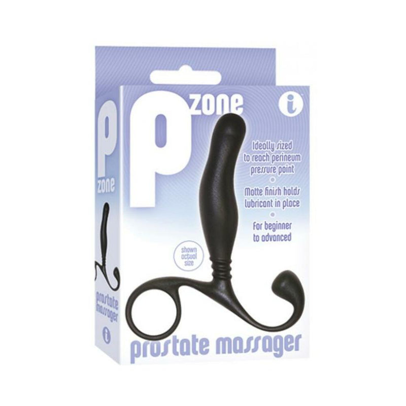 P Zone Prostate Massager Black