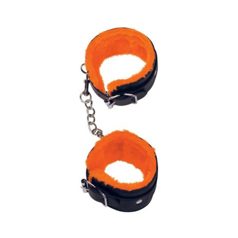 Love Cuffs Ankle Black Orange Lining