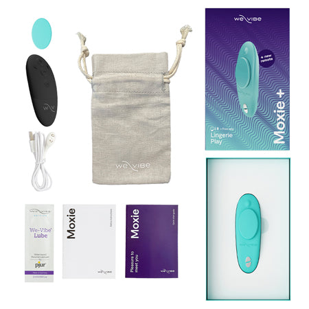 We-Vibe Moxie+ Panty Vibe - Aqua